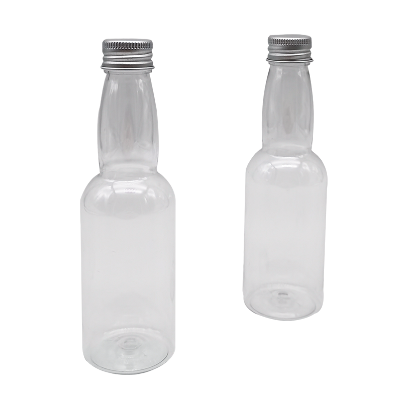 100ML Aluminum cap Juice drink milk tea bottle