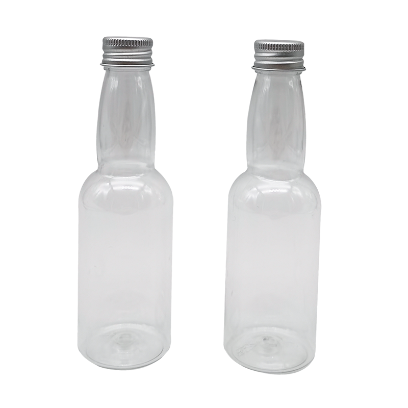 100ML Aluminum cap Juice drink milk tea bottle