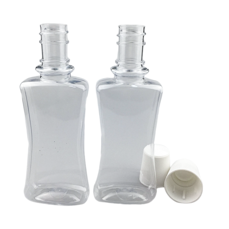 Transparent mouthwash bottle oral rinse bottle