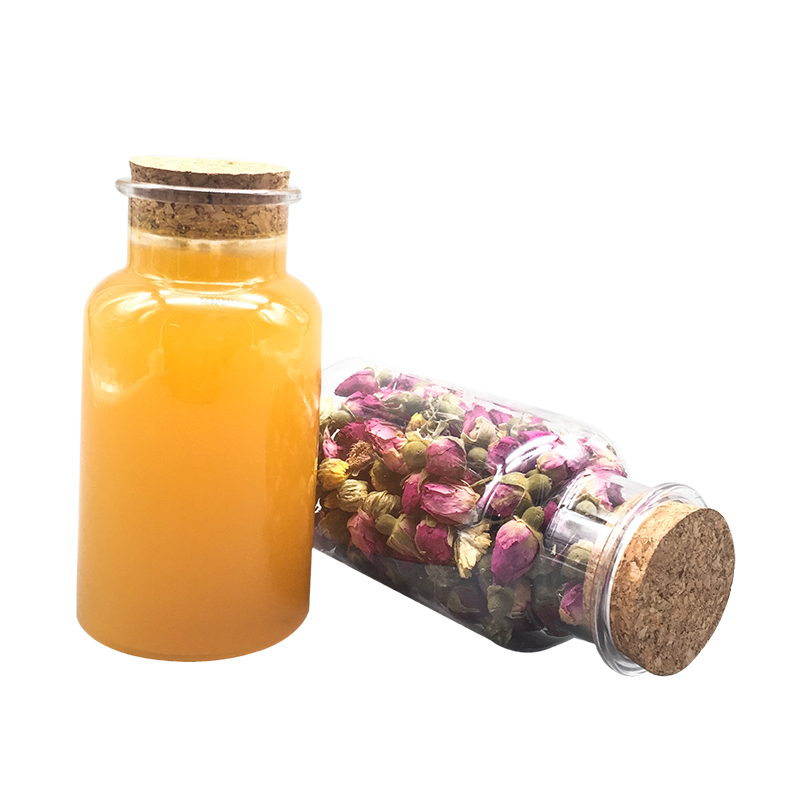 Juice drink bottle dried fruit flower tea can