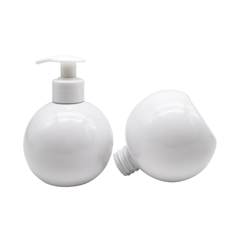 Round shape shampoo shower gel lotion bottle