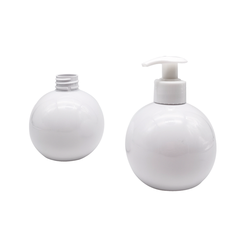 Round shape shampoo shower gel lotion bottle