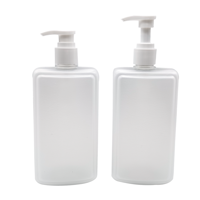 Square shampoo shower gel lotion bottle